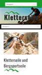 Mobile Screenshot of kletterseile.net
